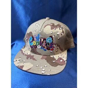 Cookies Brand Tan Camouflage Design Baseball Hat